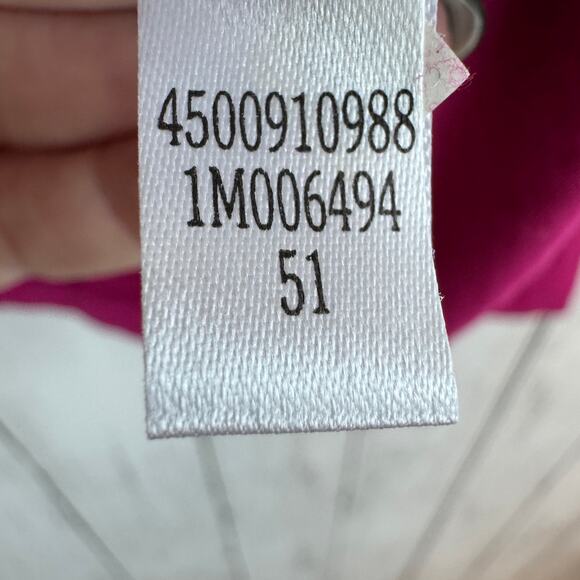 NWT Chico's Wild Fuchsia Pink Neveah Long Sleeve Stretch Top Size 2 / Large 12 - Picture 8 of 13